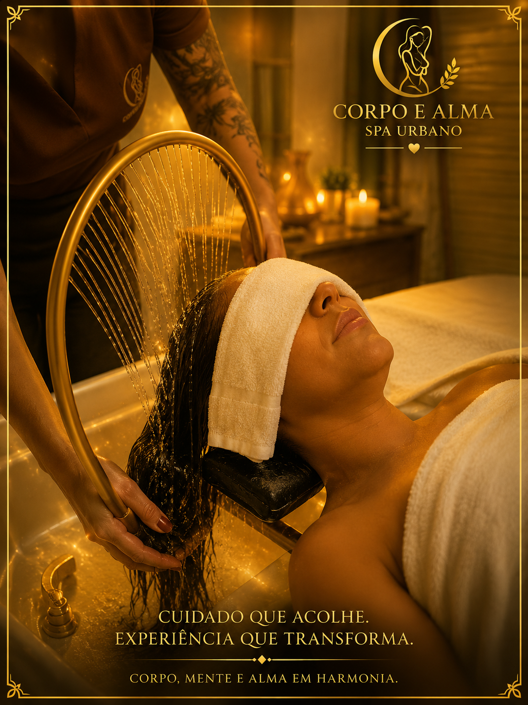 Detalhes do Head Spa
